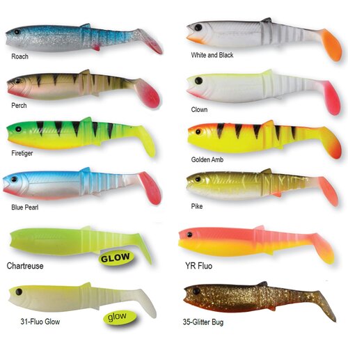 Savage Gear cannibal shad 8CM 5G -dirty roach Cene