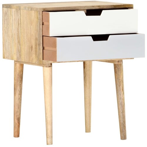 Maison Chic Nočna omarica - Nočna miza 47x35x59 cm trden mangov les, (21689989) Cene