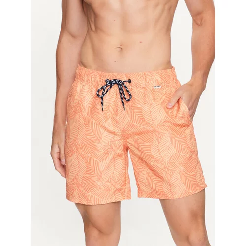 Blend Kopalne hlače 20715547 Oranžna Regular Fit
