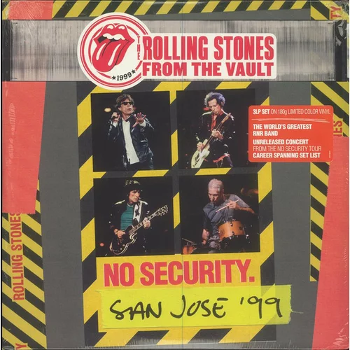 EAGLE ROCK ENTERTAINMENT, ROLLING STONES RECORDS - From The Vault: No Security - San José 1999 (3 LP)