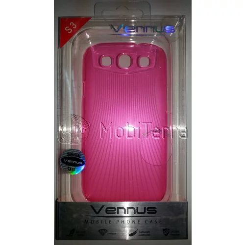  Zaščitni ovitek VENNUS Crystal Ultra Slim Case za Samsung Galaxy S III i9300 - roza