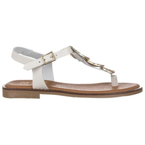 Oh My Sandals Sandali &amp;amp; Odprti čevlji NATIKA&amp;Auml;I 5768 Bela Slike