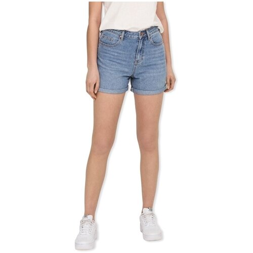 Only Kratke hlače & Bermuda Noos Phine Shorts - Light Blue Denim Modra Cene
