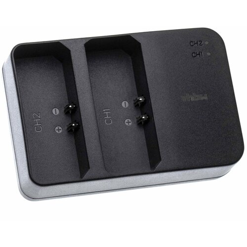 VHBW Polnilec za baterijo Godox VING V850 / VB18 / VB19, MicroUSB, dvojni Slike