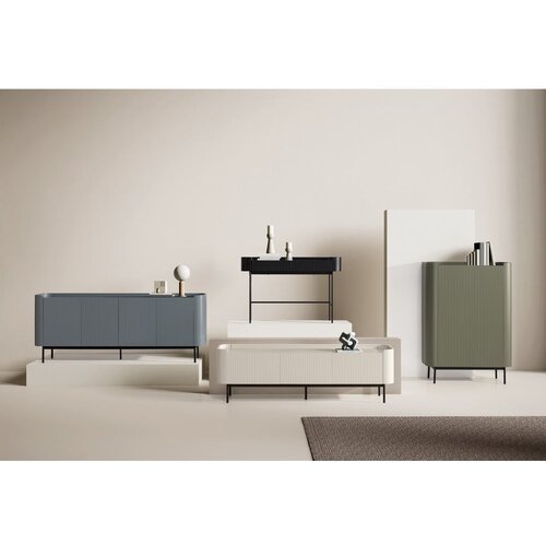 MOME Kremno bela TV omarica 180x55x40 cm Willa &amp;ndash; Slike