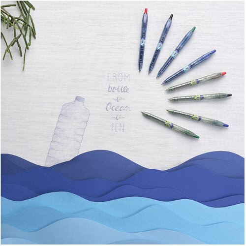 Roler gel 0,5mm bottle to pen begreen pilot bl-b2p-5-bg-ff-l plavi Slike