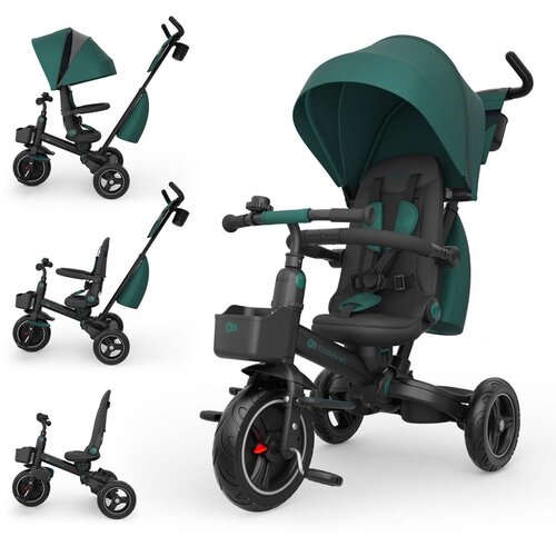 Kinderkraft tricikl spinstep 2 plus green Slike