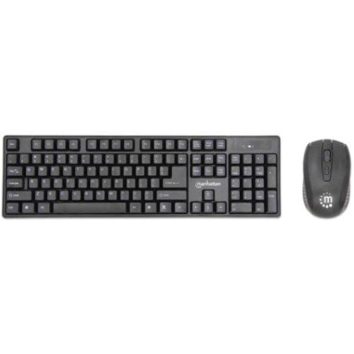Manhattan tastatura+miš wireless  178990 yu, black Cene