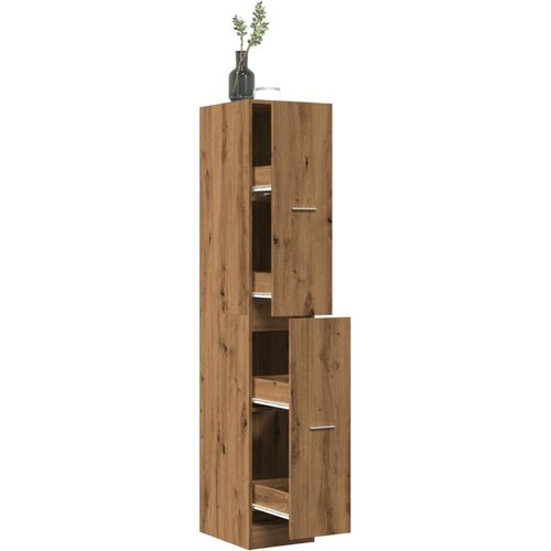 VidaXL Lekarni&amp;scaron;ka omara artisan hrast 30x41x174,5 cm inženirski les Slike