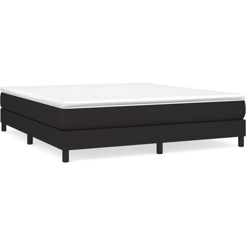 Maison Chic Box spring postelja - Vzmetna postelja z vzmetnico črna 180x200 cm blago SL14608, (21882839) Cene
