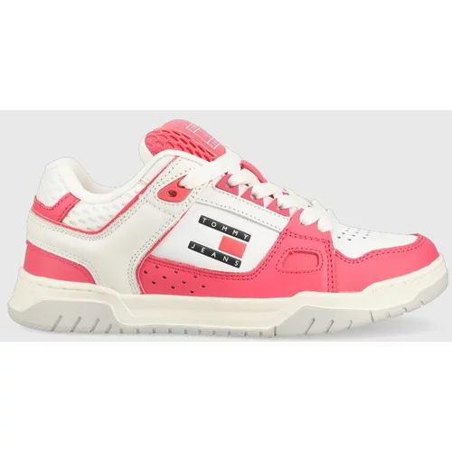 Tommy Jeans Superge WMNS SKATE SNEAKER roza barva