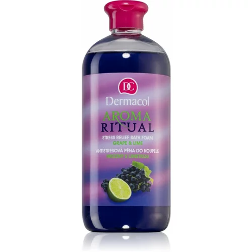 Dermacol Aroma Ritual Grape & Lime antistres pjena za kupku 500 ml