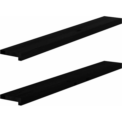  Prozorske klupice 2 kom tamnosmeđe 120x15x2 cm masivne hrast Cijene