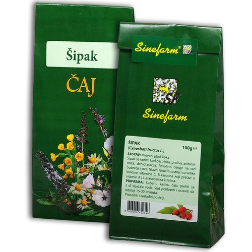 Sinefarm Čaj od &scaron;ipka 100 g Cene