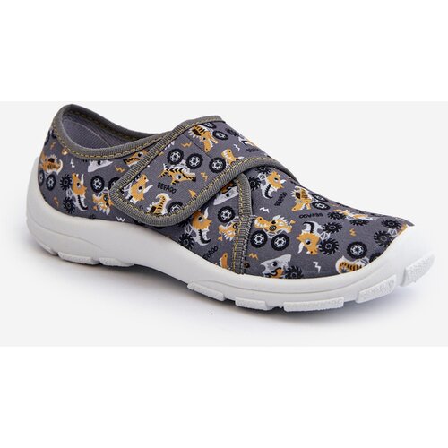 Befado Comfortable Boy's Slippers with Velcro Cene