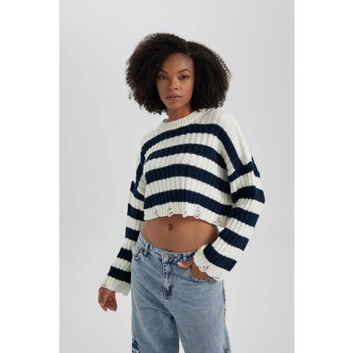 Defacto Regular Fit Crew Neck Sweater Slike