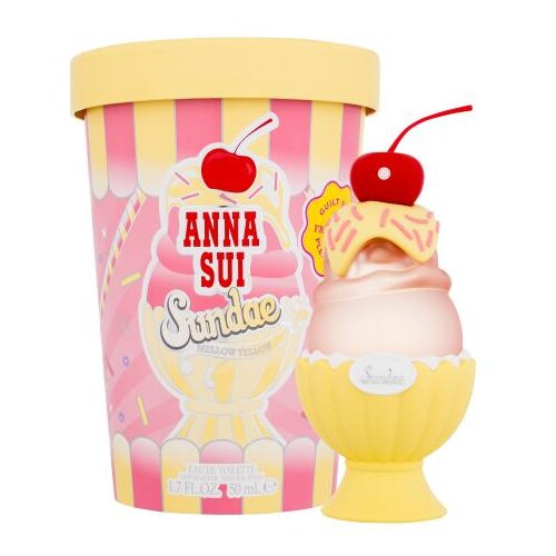 Anna Sui Sundae Mellow Yellow 50 ml toaletna voda za žene Slike