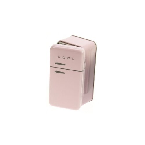 Metalna kutija retro l 13x6,7x5 cm roze Slike