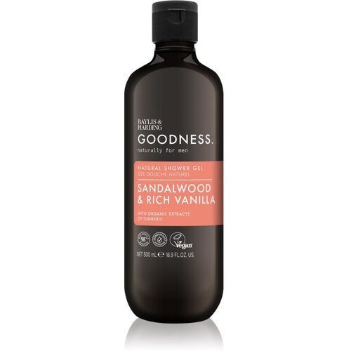 Baylis & Harding Goodness Sandalwood & Rich Vanilla gel za tuširanje za muškarce 500 ml Cene