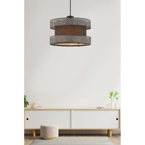 Opviq Luster Halo, 40x40cm, antracit-crna Cene