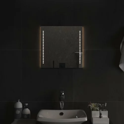 vidaXL LED kopalniško ogledalo 40x40 cm
