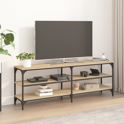 vidaXL TV ormarić boja hrasta 140x30x50 cm od konstruiranog drva Cijene