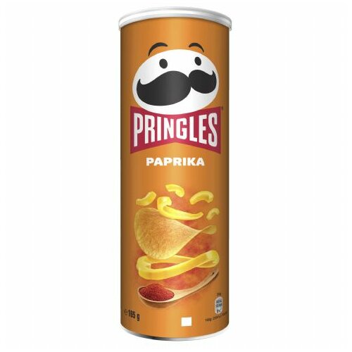 Pringles Čips Paprika 165g Slike