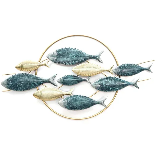 Signes Grimalt Kipci in figurice Ornament Wall Fish. Modra