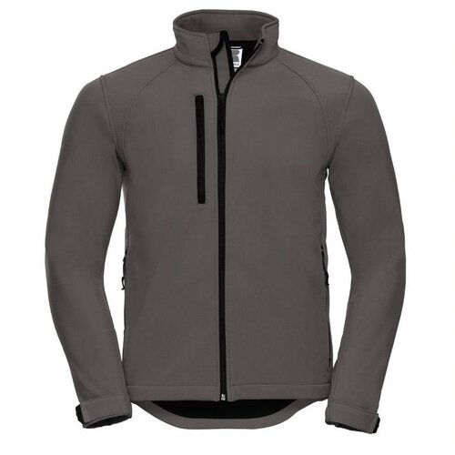 RUSSELL Dark Grey Men&amp;#039;s Soft Shell Jacket Slike