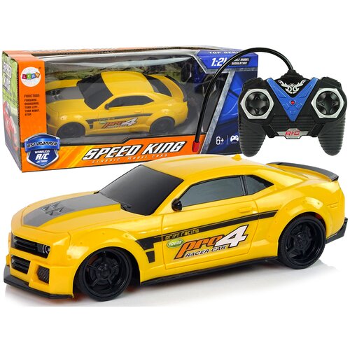  Auto na daljinsko upravljanje 1:24 Tinted - žuti Slike