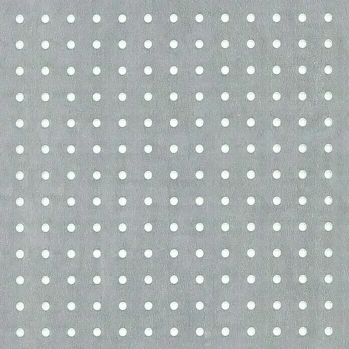  Okrugla perforirana ploča (1.000 x 120 mm, Debljina: 1,5 mm, Aluminij)