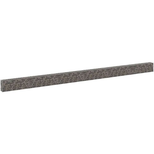  Gabionski zid s poklopcima od pocinčanog čelika 900x30x50 cm Slike