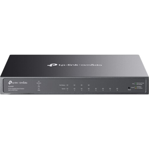 Tp-link Omada 8-Port Gigabit Smart Switch with 4-Port PoE+ 4&times; Gigabit PoE+ Ports 802.3at/af, 62 W PoE Power,... Cijene