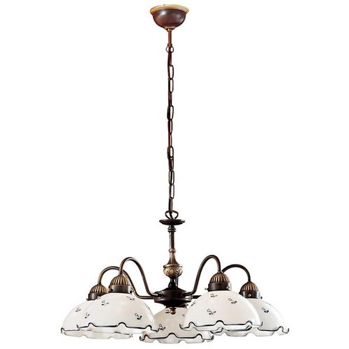  Kolarz 731.85.17 - Luster na lancu NONNA 5xE27/75W/230V plavi Cene