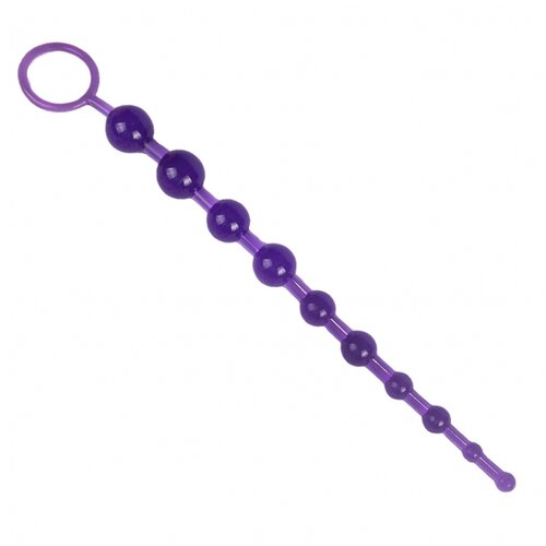  Analne kuglice Jelly Anal 10 Beads, Ljubičaste Slike