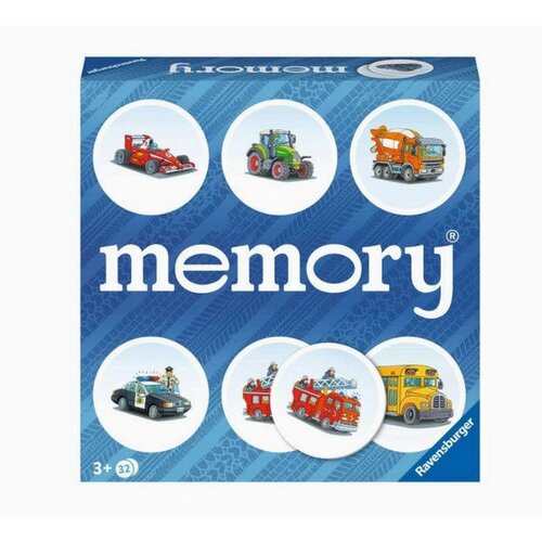 Ravensburger Igra memorije Vozila RA22378-Društvena igra Slike