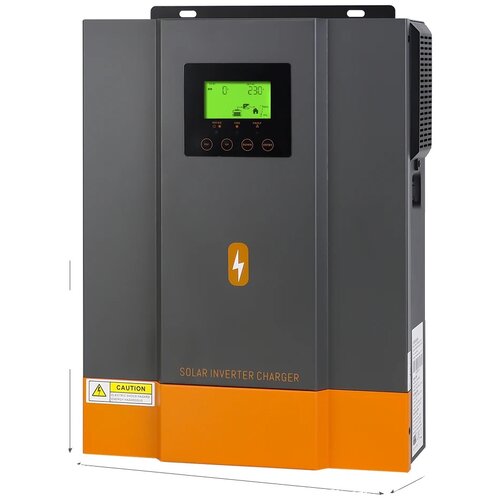 PowMr Hibridni solarni inverter 3200W, MPPT 80A, čista sinusna valovna izhod, 24V sistem, 3KW 24V, 220-240V, (5000159072) Cene