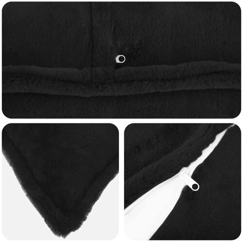  Presvlaka za jastuk 2 kom. HOUTEN Crna 40 x 145 cm - Crna 40 x 145 cm 2 Cijene