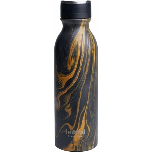 Smartshake Bohtal boca za vodu od nehrđajućeg čelika boja Black Marble 600 ml