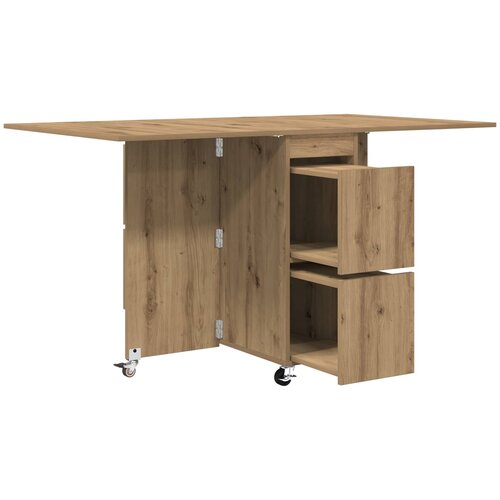  Blagovaonski stol 140 x 80 x 77 cm Konstruirano drvo Pravokutni Slike