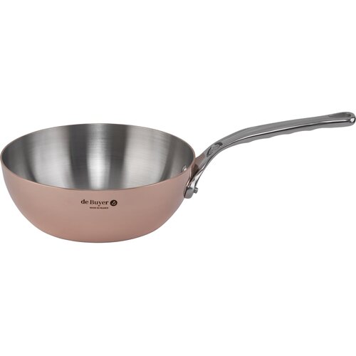 De buyer Prima Matera Sauté Pan Copper/steel 20cm curved ind. Cijene