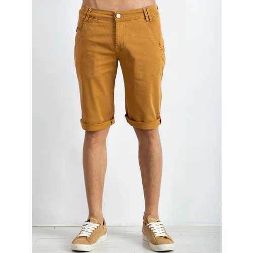 Fashion Hunters Brown men's shorts