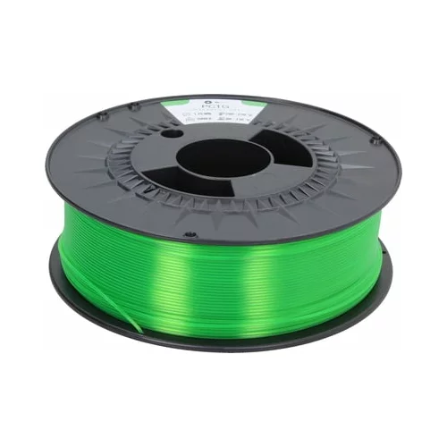 3DJAKE PCTG transparentno zelena - 1,75 mm / 1000 g