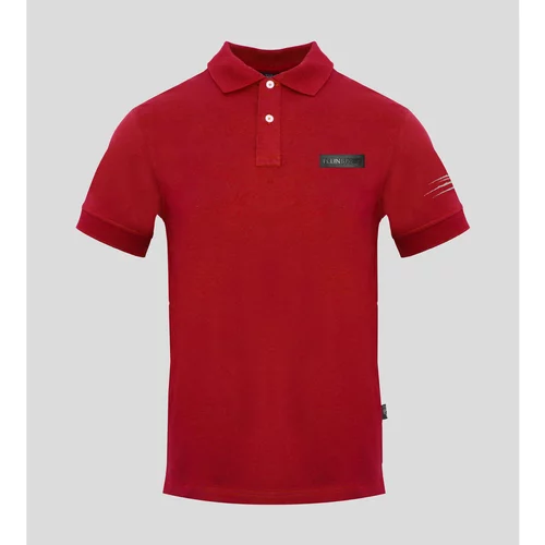 Philipp Plein Sport Polo majice kratki rokavi - pips507 Rdeča