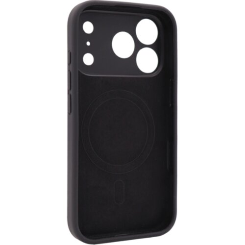 Chameleon Silikonski ovitek (liquid silicone) za Apple iPhone 17 Pro Max, N-Soft Magnetic, črn Slike