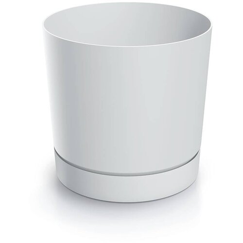 Prosperplast Saksija Tubo P sa podmetačem - bela S449 / 30 cm Cene