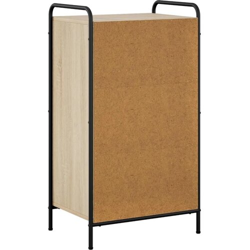  Ormar za cipele 51 x 36 5 x 93 cm Konstruirano drvo - Hrast sonoma 51 x 36 5 x 93 cm 4 etaže s vratima Slike