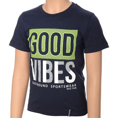 Eastbound majica za dečake kids good vibes tee EBK746-NVY Slike
