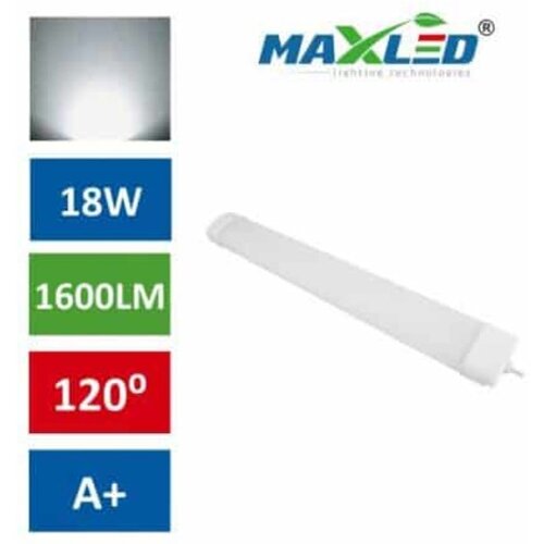 MAX-LED led vodotesna svetilka ip65 18w 4000k 60cm Cene
