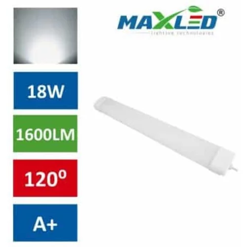 MAX-LED led vodotesna svetilka ip65 18w 4000k 60cm